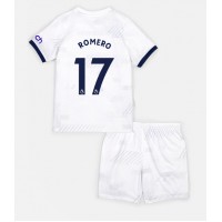 Tottenham Hotspur Cristian Romero #17 Hjemme Trøje Børn 2023-24 Kortærmet (+ Korte bukser)
